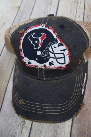 Houston Football Dirty Trucker Hat