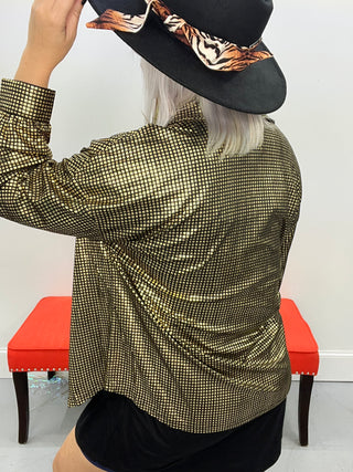 Disco Diva Top [Gold]