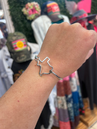 Texas Outline Bracelet