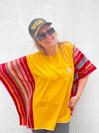 Salsa Carhartt Reworked Poncho Top [Gold]