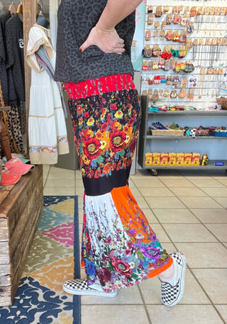 Last Call Boho Gypsy Tiered Pants