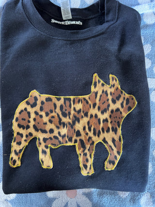 Big Cat Leopard Pullover