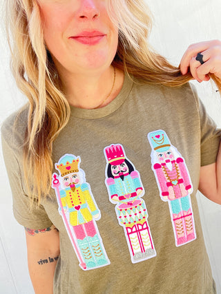 Nutcracker Chenille Patch Tee