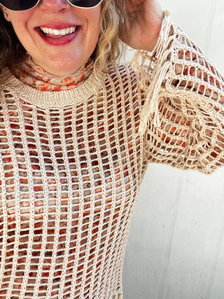 Oatmeal Breeze Sweater Top