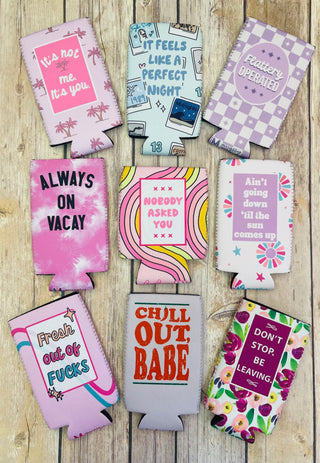 Girly Pop Can Holders