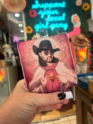 Celebrity Saint Can Holder
