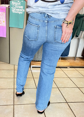 Shine Light Straight Leg Jeans