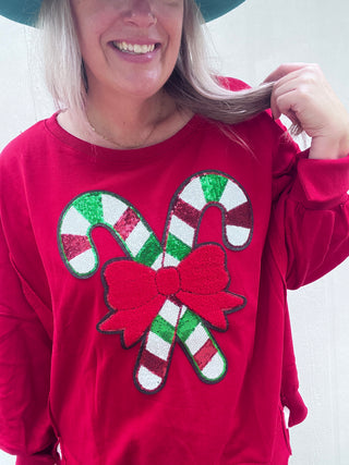 Candy Cane Lane Pullover