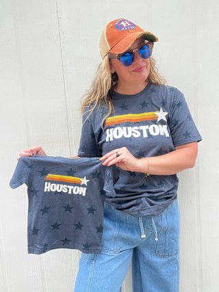 Retro Houston Kids Onesie/Tee