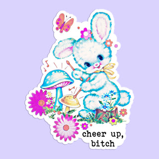 Cheer Up Bunny Sticker