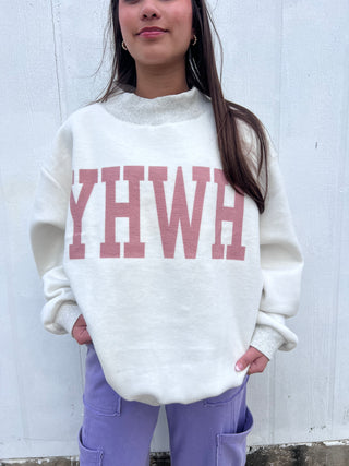 Yahweh Jesus Reversible Mockneck Pullover
