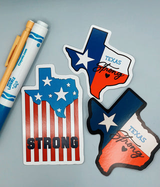 Texas Strong Stickers