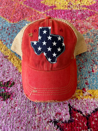 Stars At Night Dirty Trucker Hat