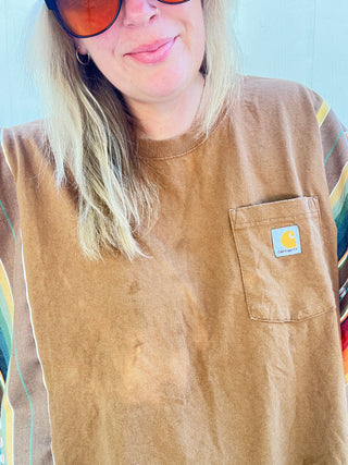 Sol Carhartt Reworked Poncho Top