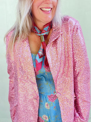 Pink Pony Club Sequin Blazer