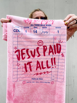 Jesus Paid It All Tee