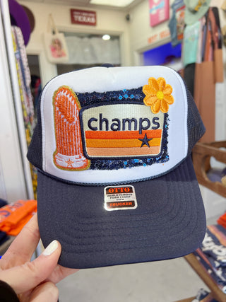HTown Champs Layered Trucker Hat