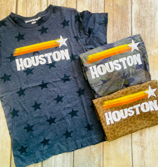 Retro Houston Kids Onesie/Tee