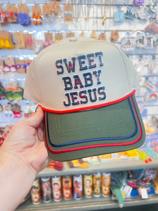 Sweet Baby Jesus Trucker Hat