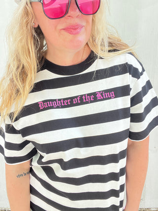 Daughter of the King Striped Tee