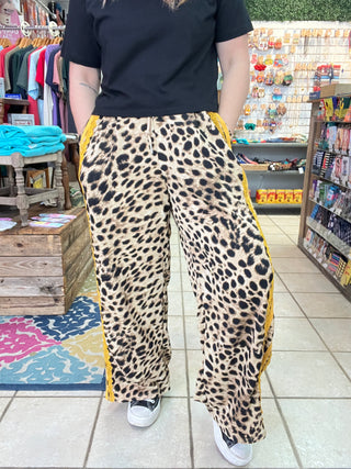 Wild & Laced Trouser Pants [Mustard]