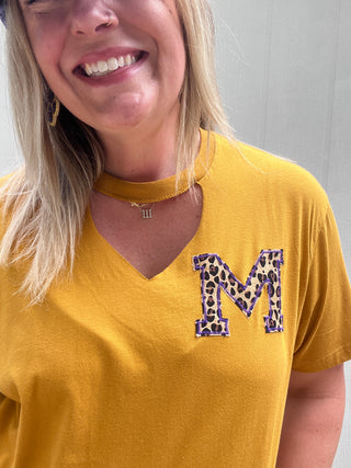 Montgomery Varsity Key Hole Tee