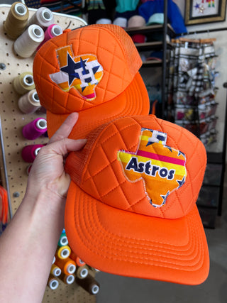 Throwback Htown Quilted Trucker Hat