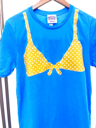 Knot Your Average Bikini Top Tee [Yellow]