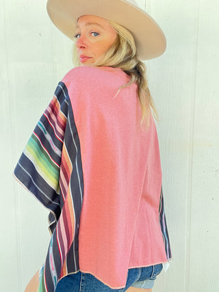 Noche Carhartt Reworked Poncho Top