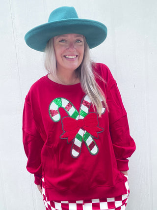 Candy Cane Lane Pullover