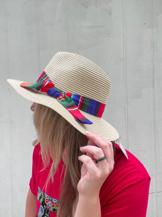 Serape Straw Hat