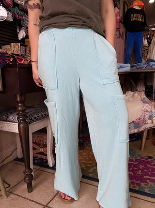 Weekend Wash Cargo Pants [Blue]