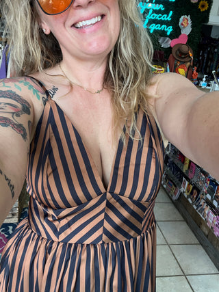 Mocha Muse Slip Dress