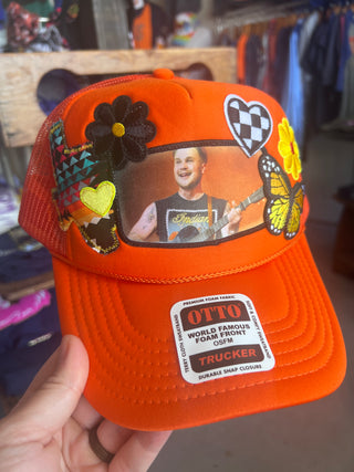 Something in the Orange Layered Trucker Hat