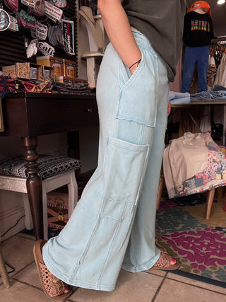 Weekend Wash Cargo Pants [Blue]