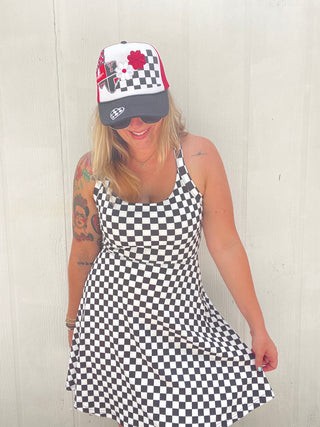 Checkmate Chic Active Dress
