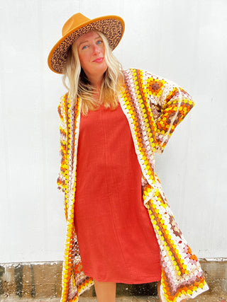 Golden Hour Granny Girl Duster