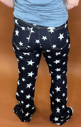 Stars at Night Flare Jeans
