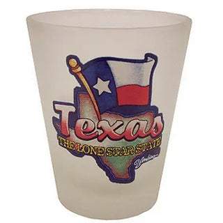 Frosted Texas Shot Glass