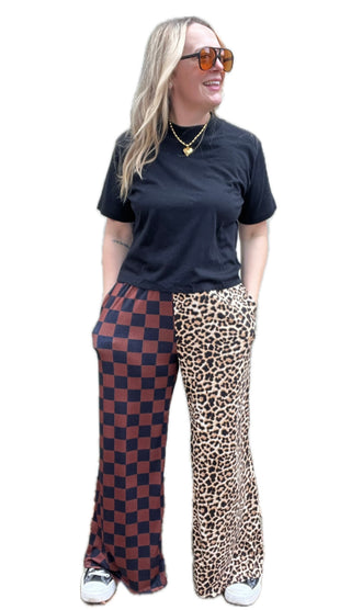 Wild Chic Clash Split Pants