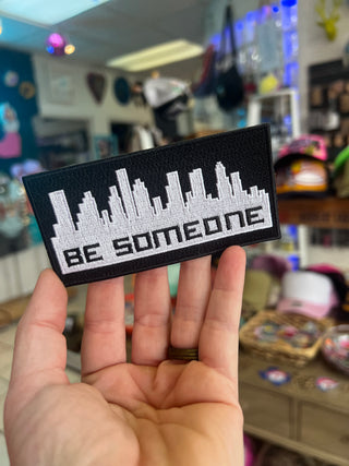 Be Someone Black/White Patch