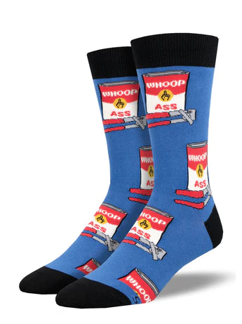 Can Of Whoop @$$ Men's Socks