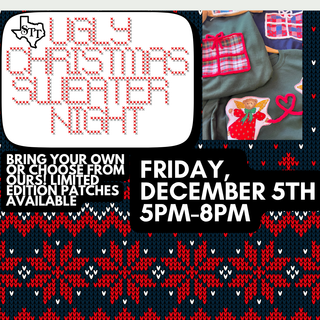 Ugly Christmas Sweater Party Ticket