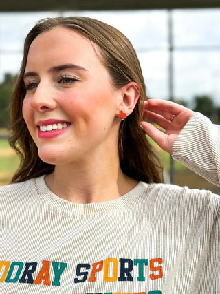 Lone Star Druzy Stud Earrings