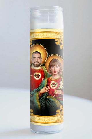 Mom & Dad Celebrity Saint Candle