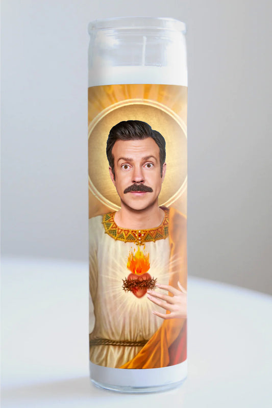 Last Call Ted Lasso Celebrity Saint Candle