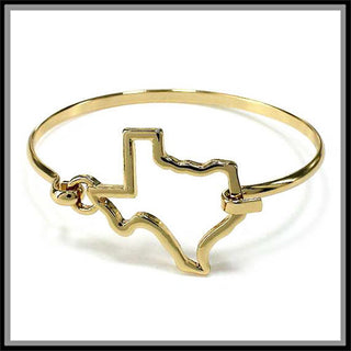 Texas Outline Bracelet