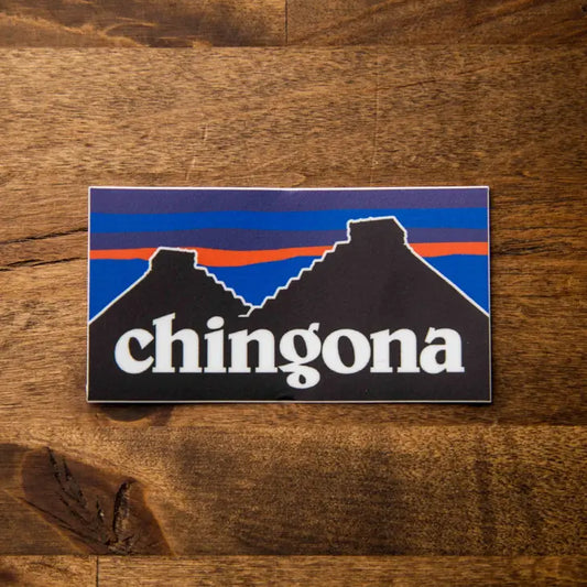 Adventurous Chingona Sticker