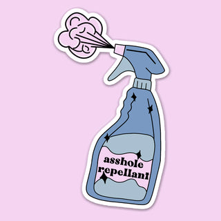 A$$hole Repellant Sticker