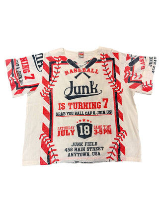 Baseball Junkie Feed Sack Top
